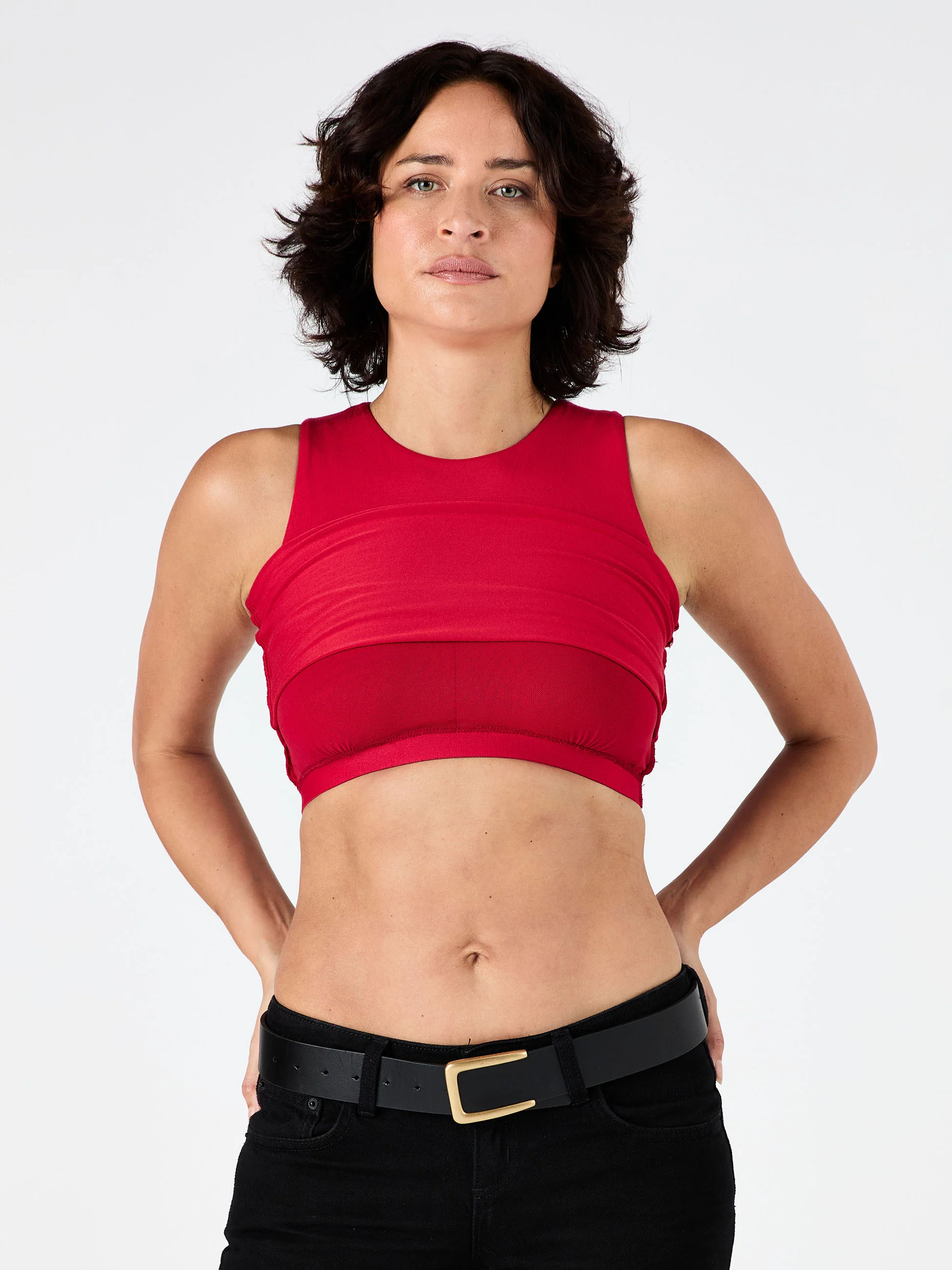 Bruna Tank - Cherry - Image 6