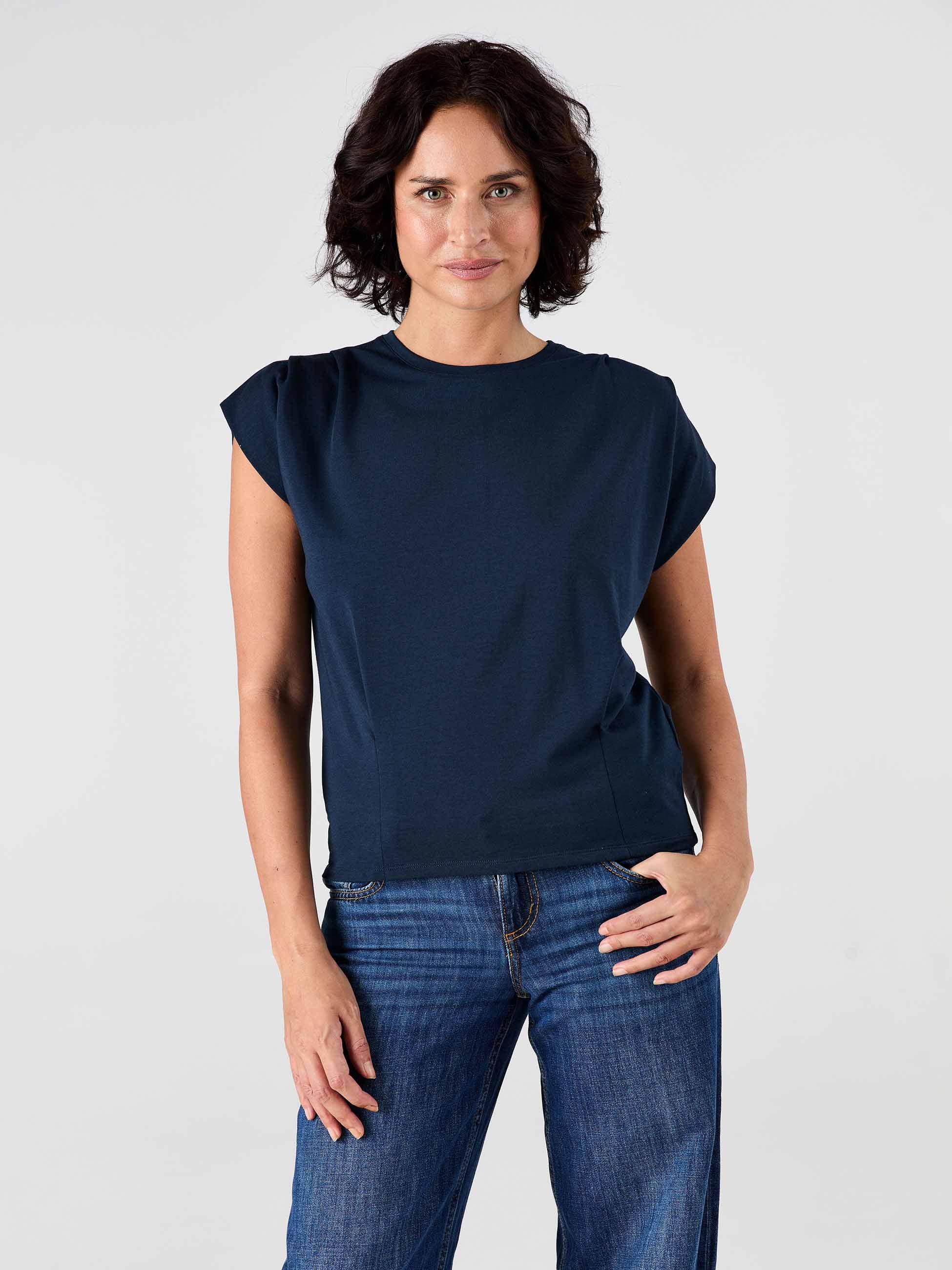 Calypso Top - Navy - Image 2
