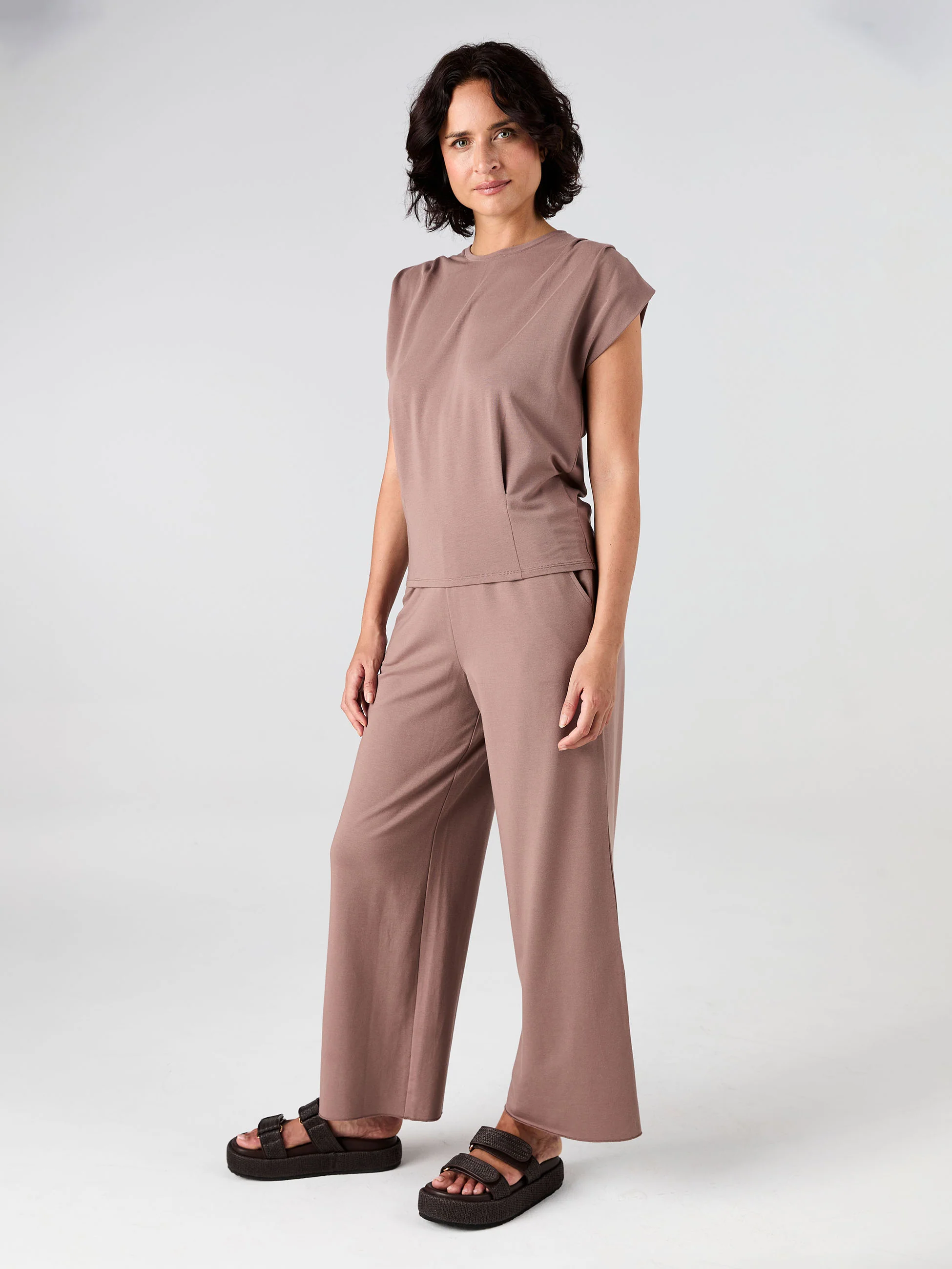 Calypso Top - Taupe - Image 2