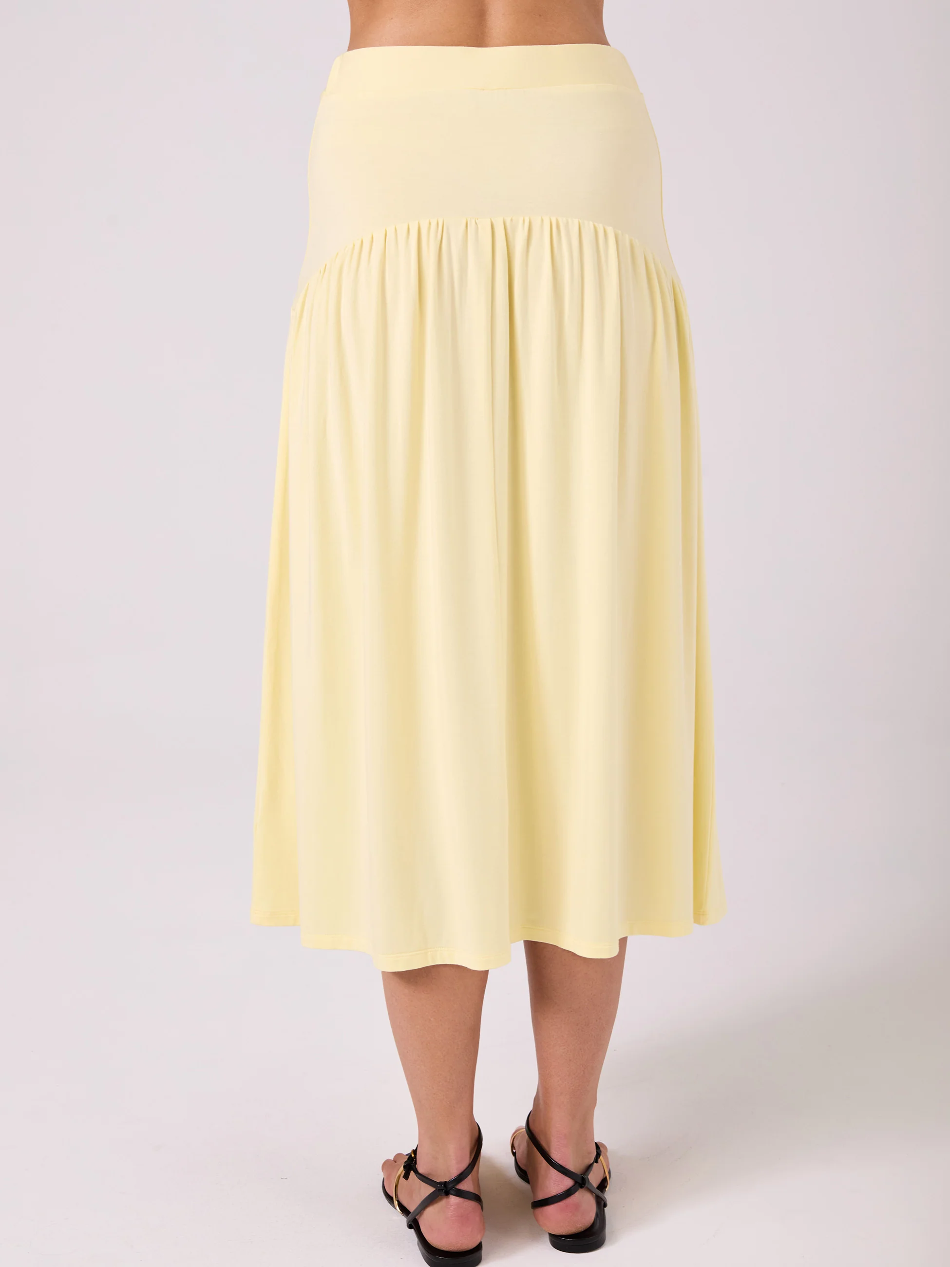 Clara Skirt - Pastel Yellow - Image 3