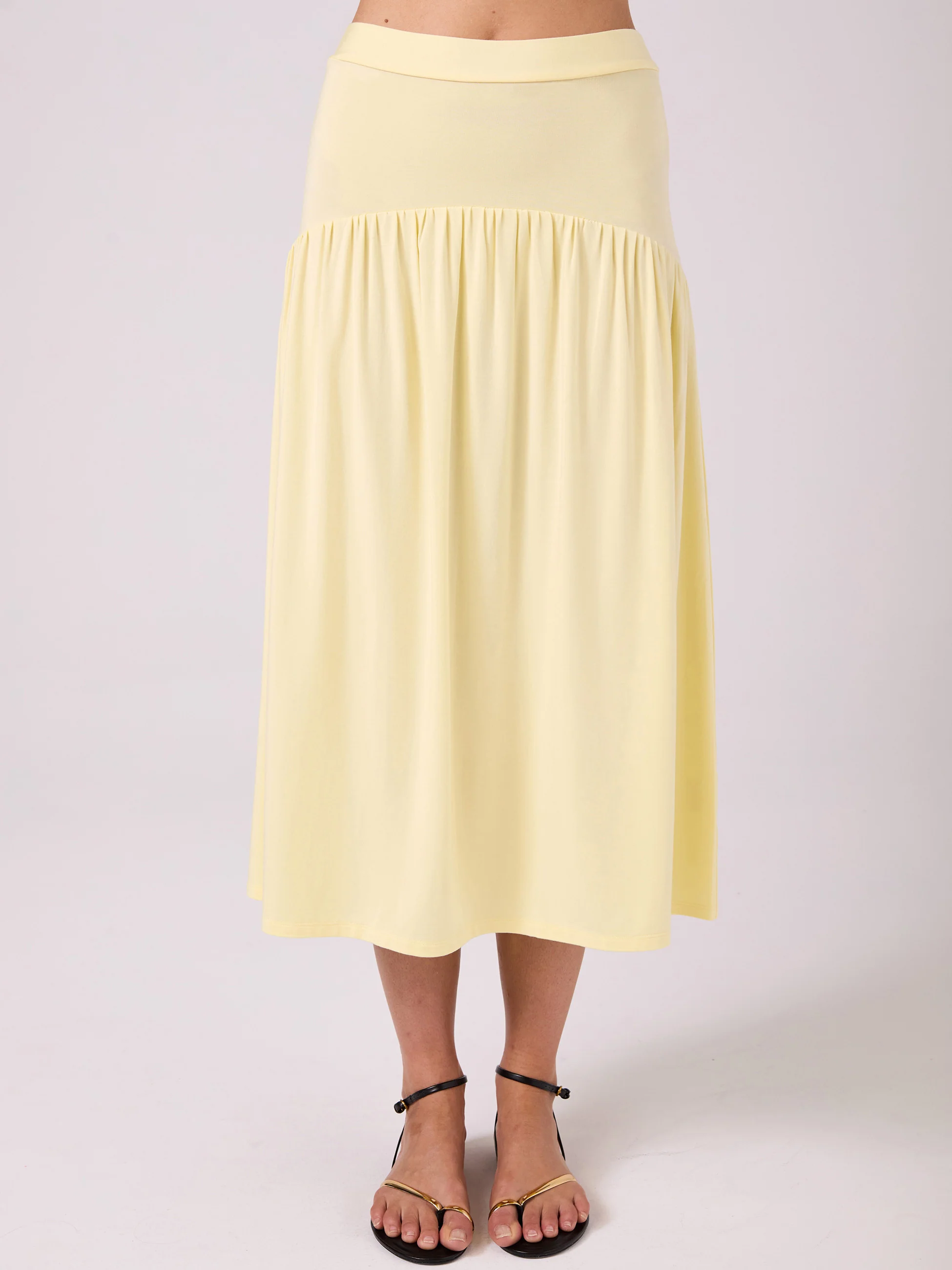 Clara Skirt - Pastel Yellow - Image 4
