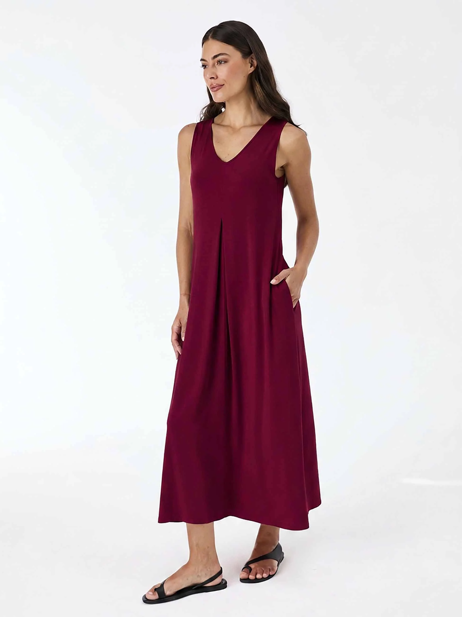Dione Dress - Sangria - Image 6