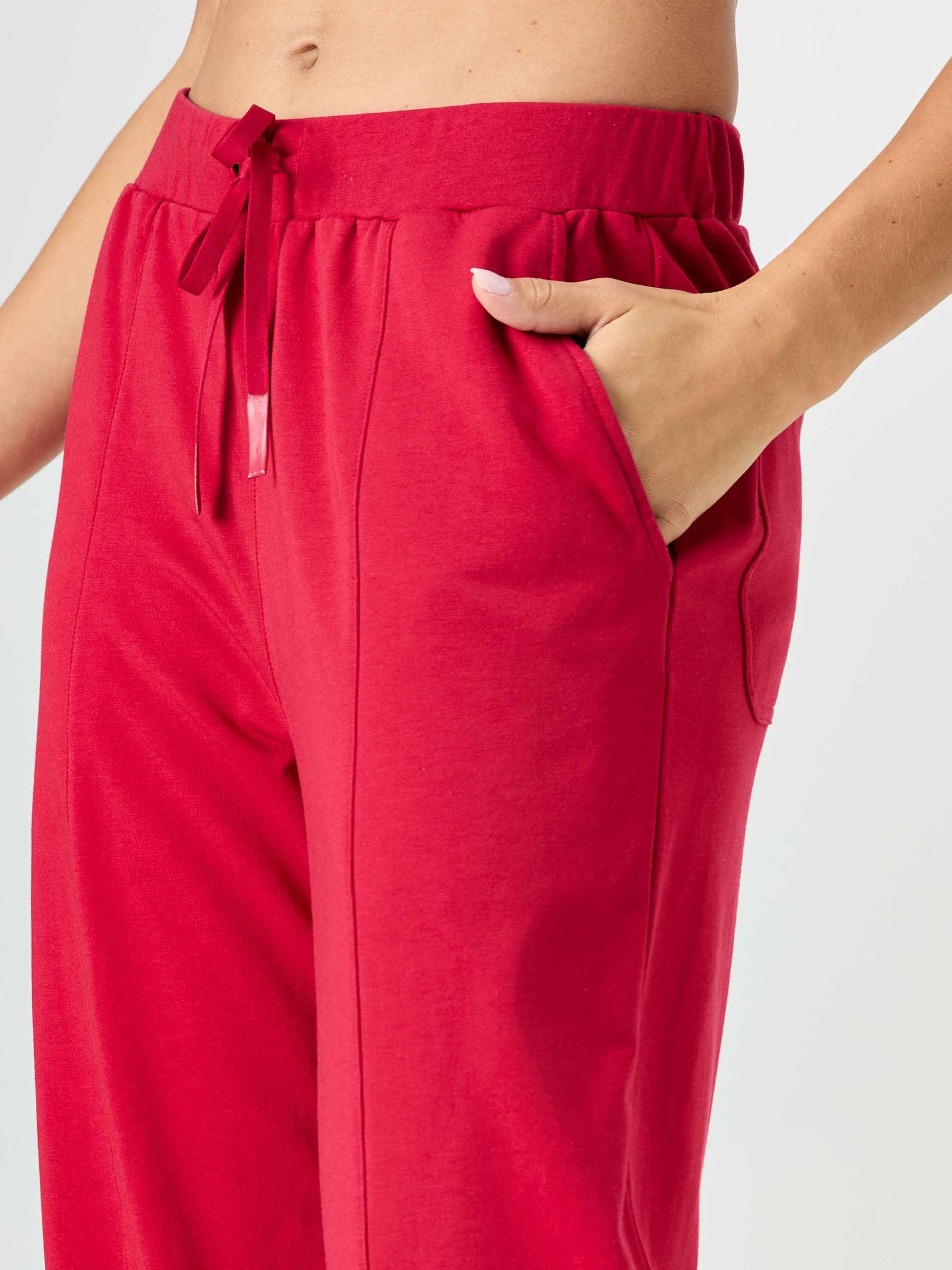 Dune Sweat Pant - Cherry - Image 5