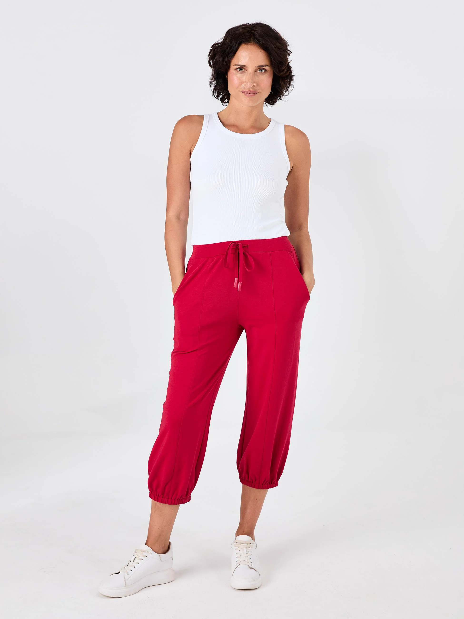 Dune Sweat Pant - Cherry - Image 6