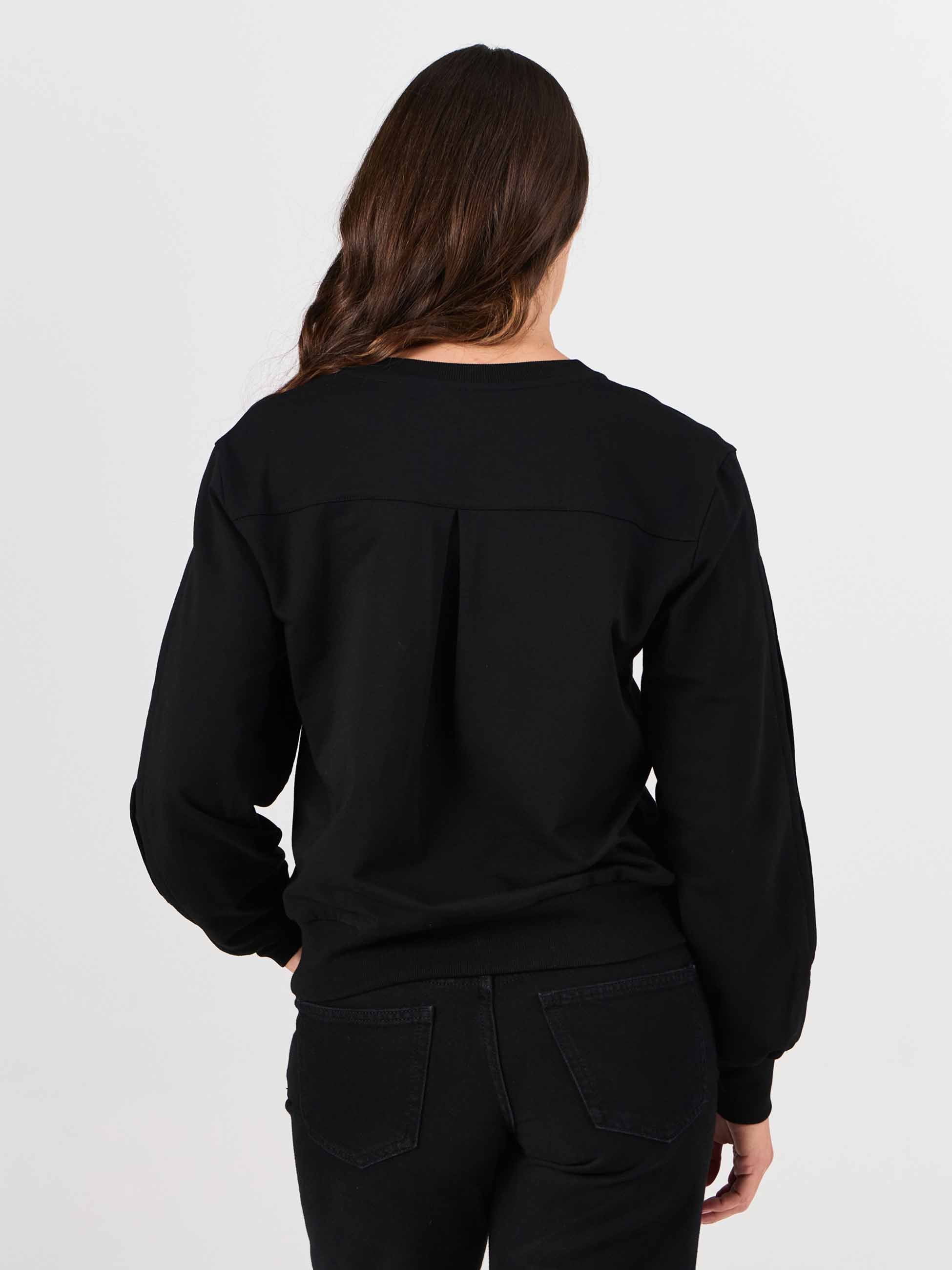 Lucy Sweatshirt - Black - Image 4