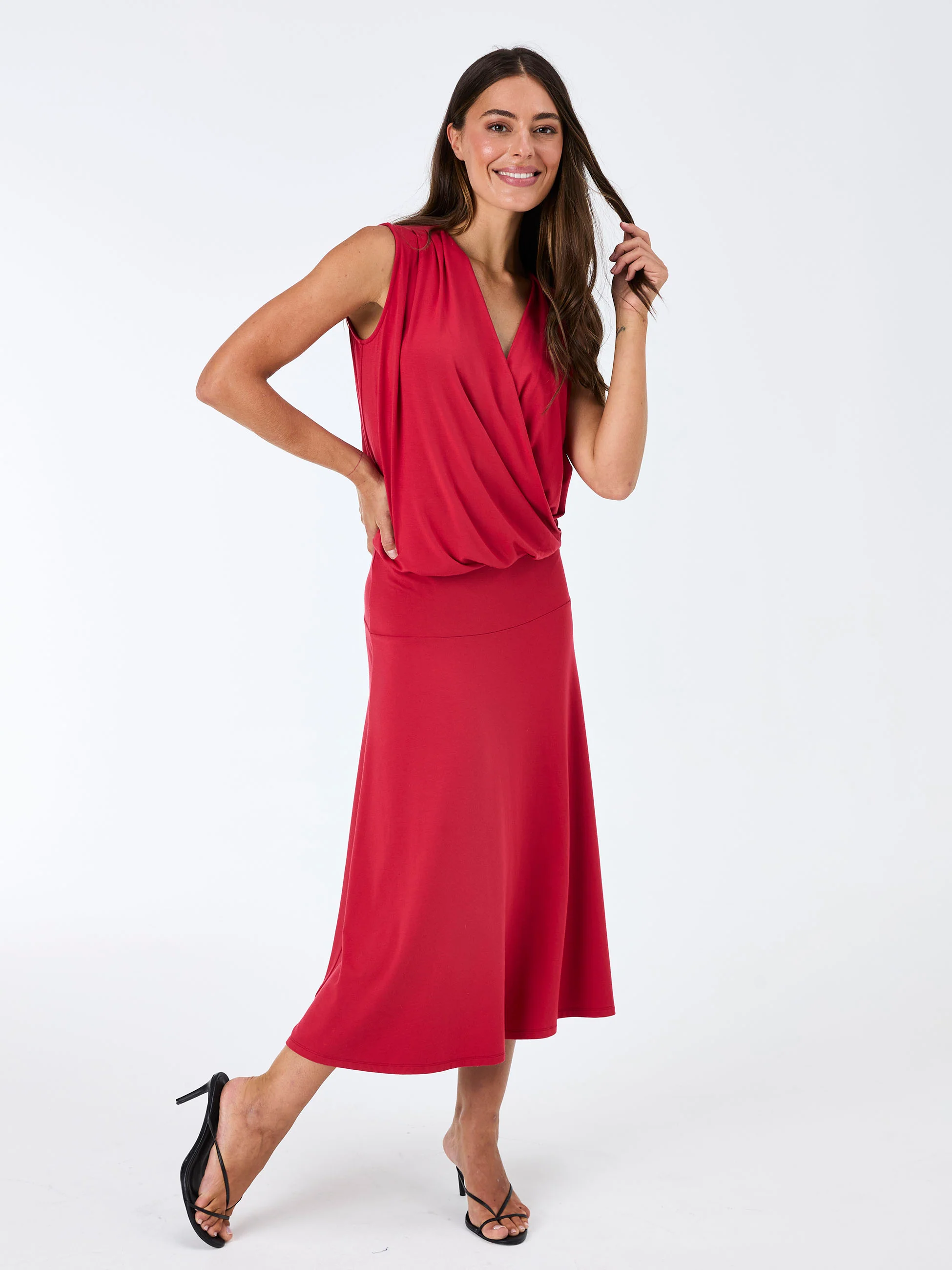 Lune Skirt - Cherry