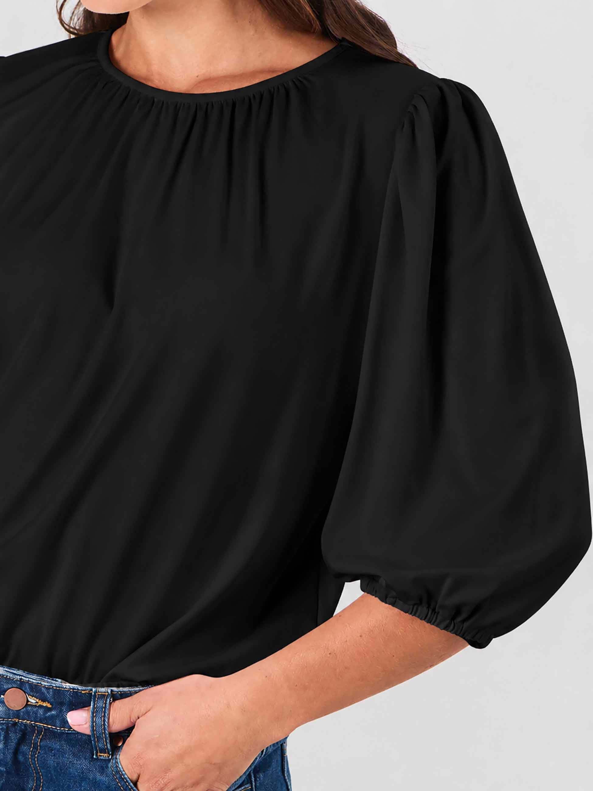 Millie Modal Top - Black - Image 5
