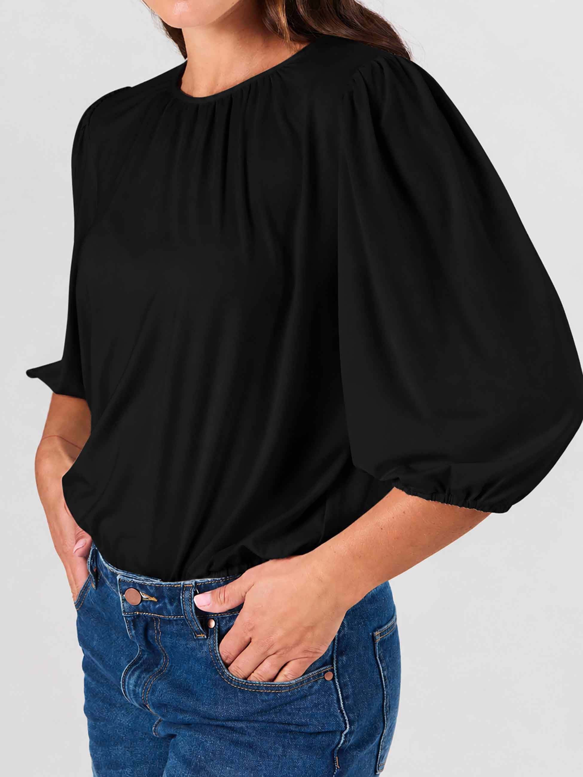 Millie Modal Top - Black - Image 6