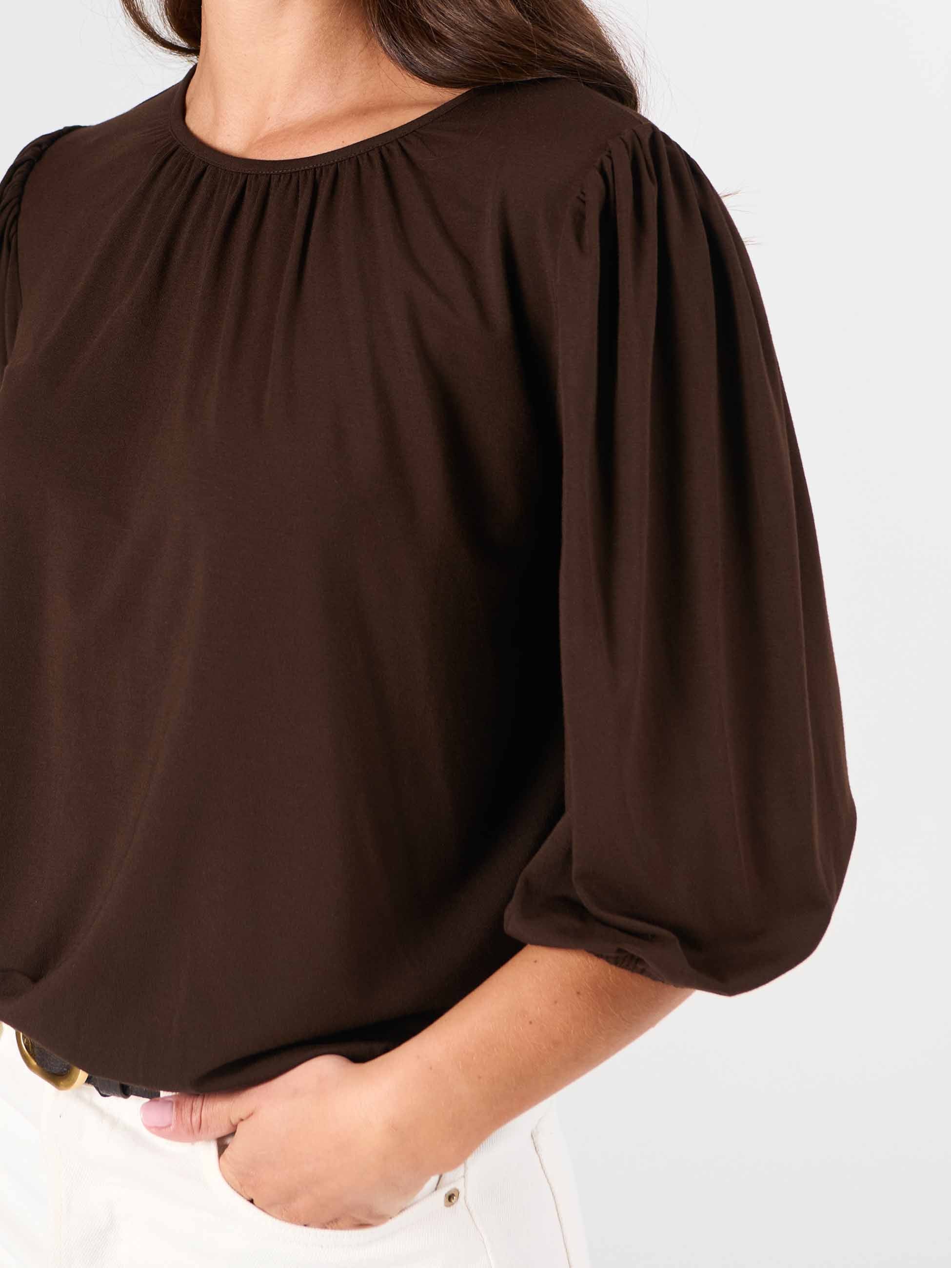 Millie Modal Top - Coffee Bean - Image 6