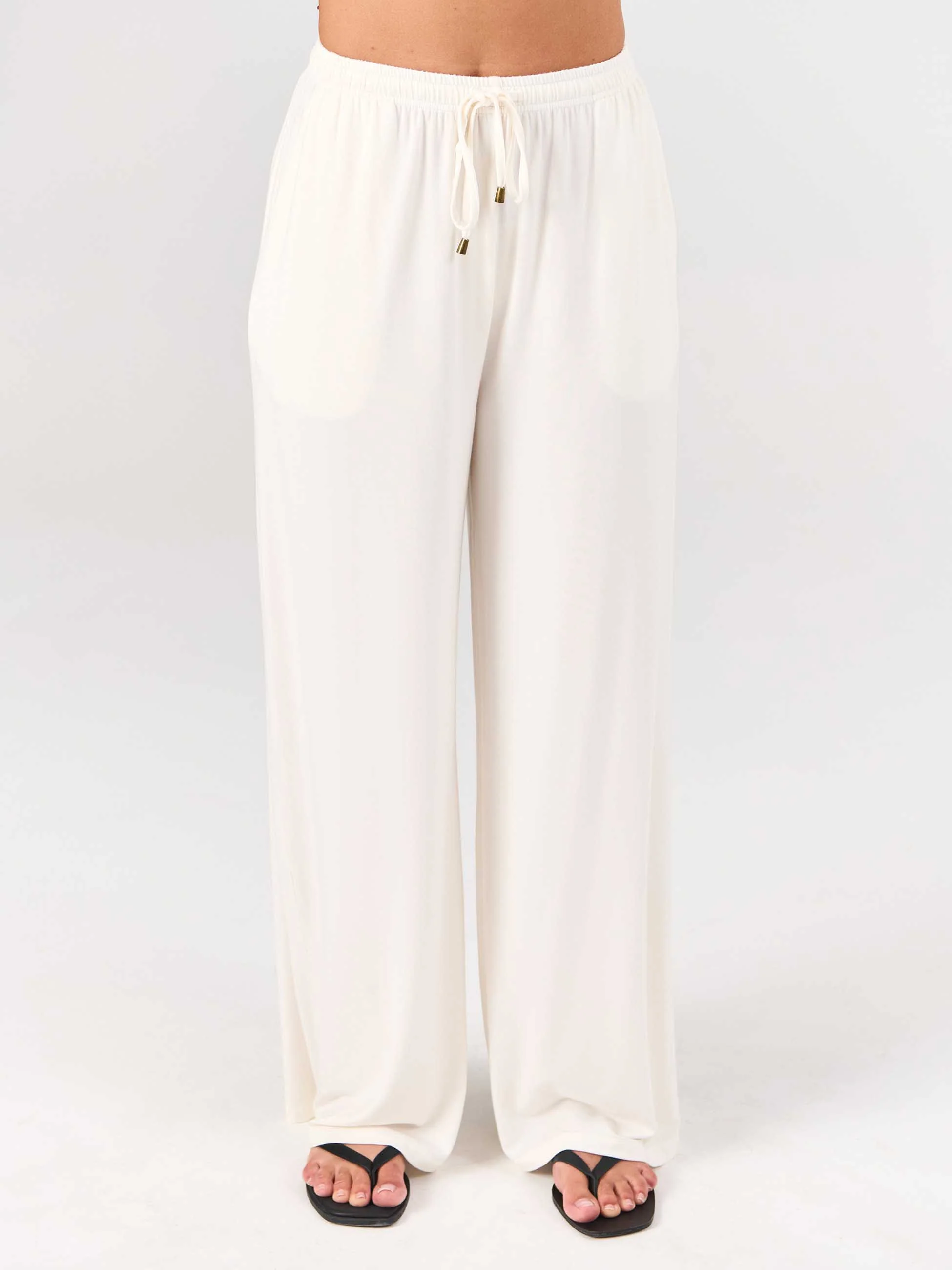 Modal Lounge Pant - Soft White - Image 6