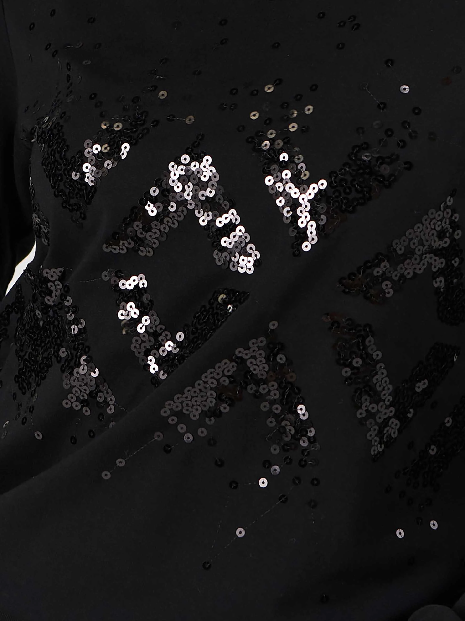 Natalie Sequin Sweatshirt - Black - Image 5
