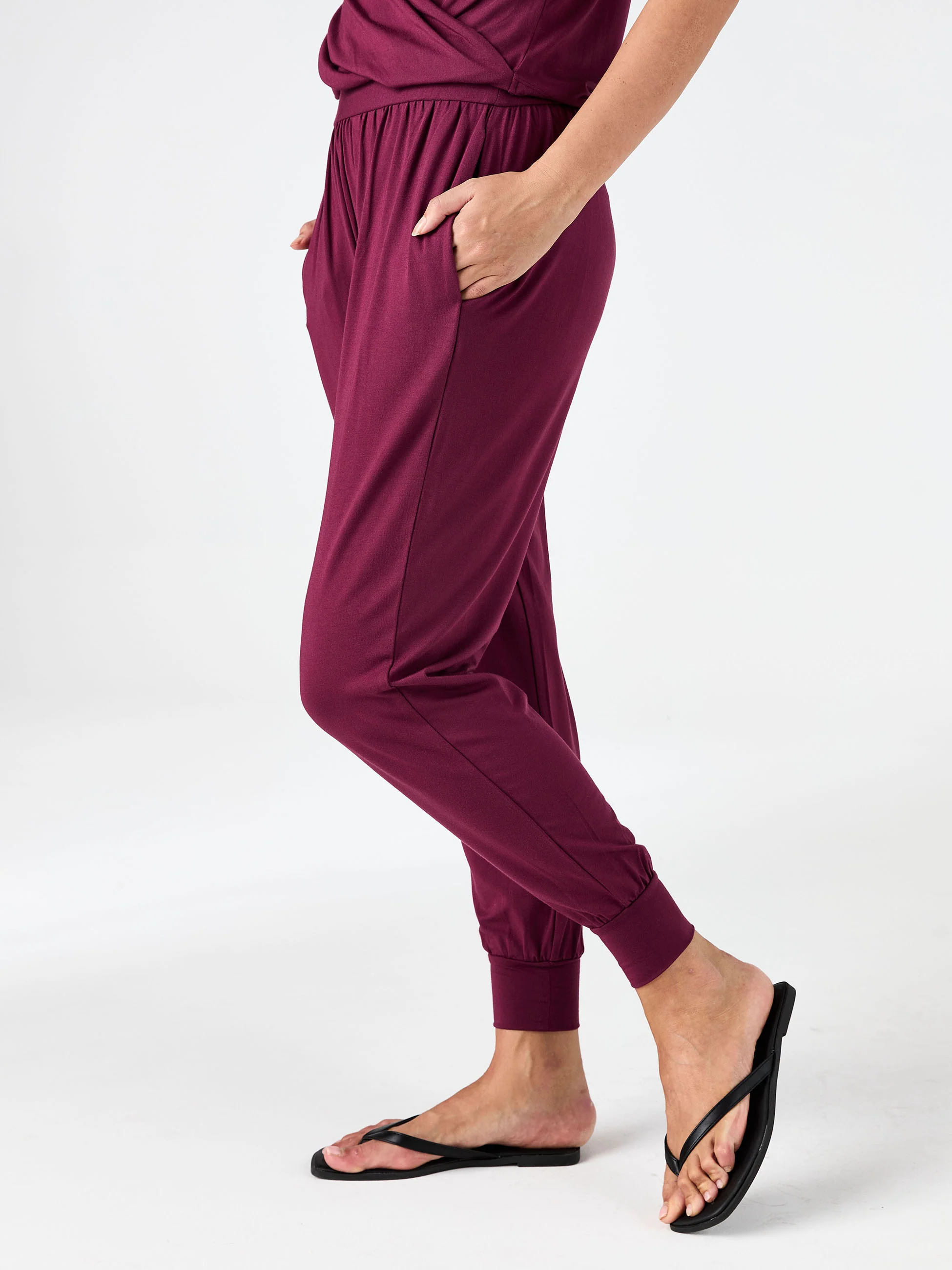 Nomad Relax Pant - Ruby - Image 4