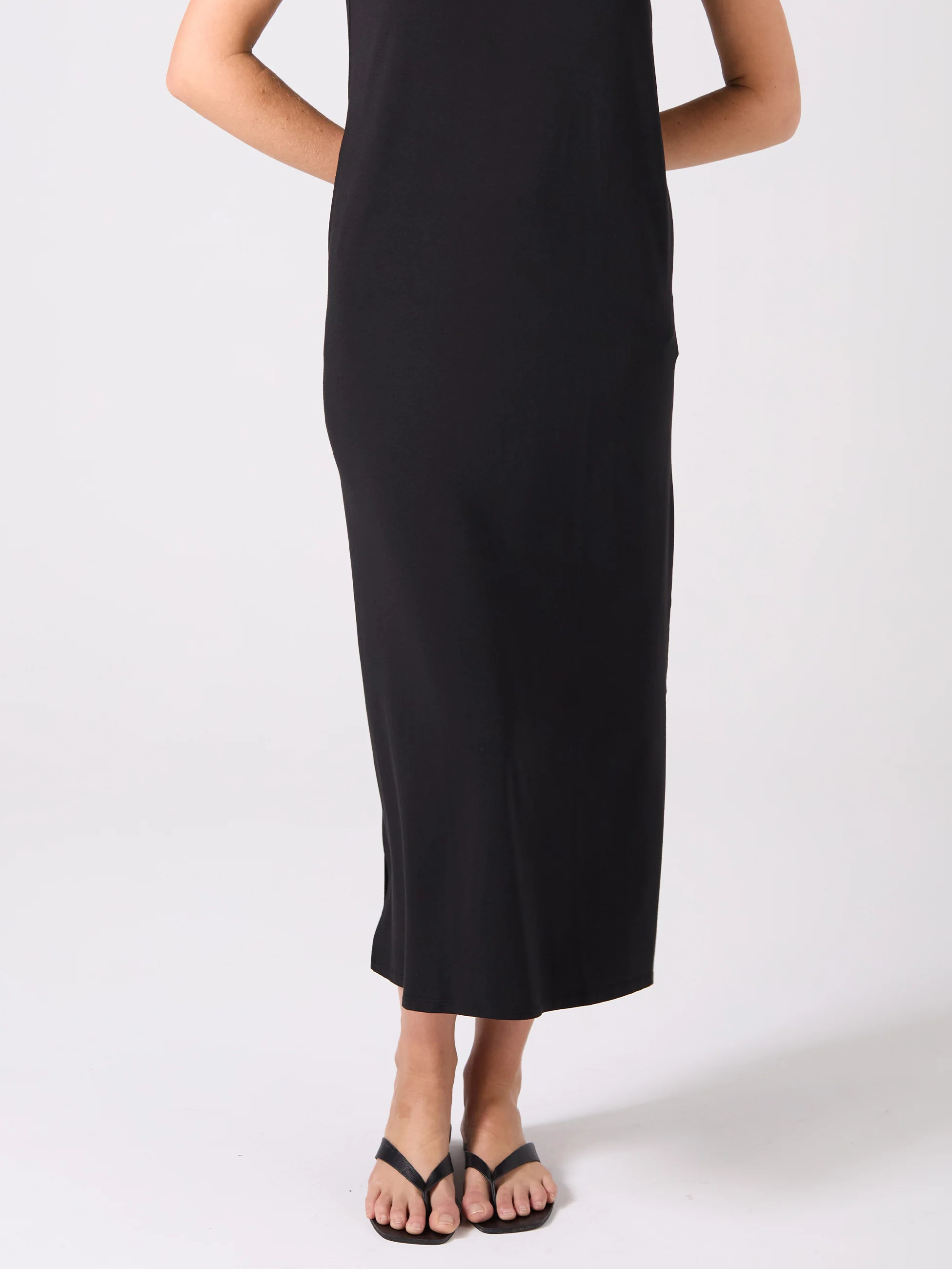 Roxy Maxi Dress - Black - Image 4