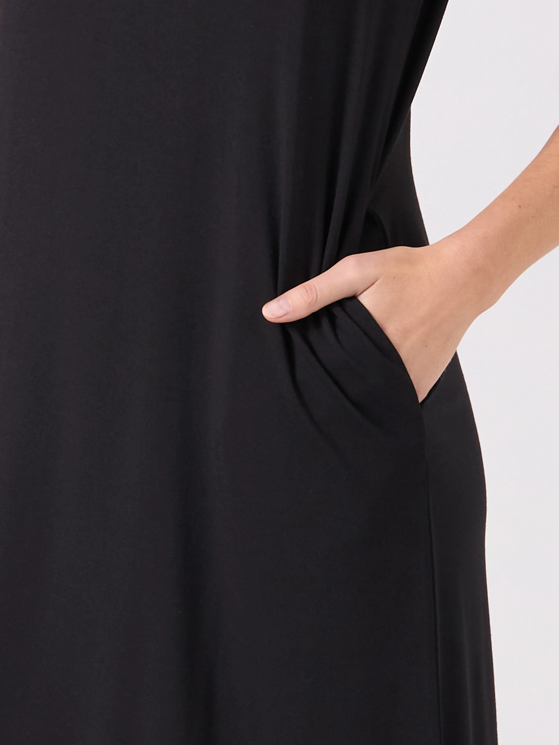 Roxy Maxi Dress - Black - Image 5