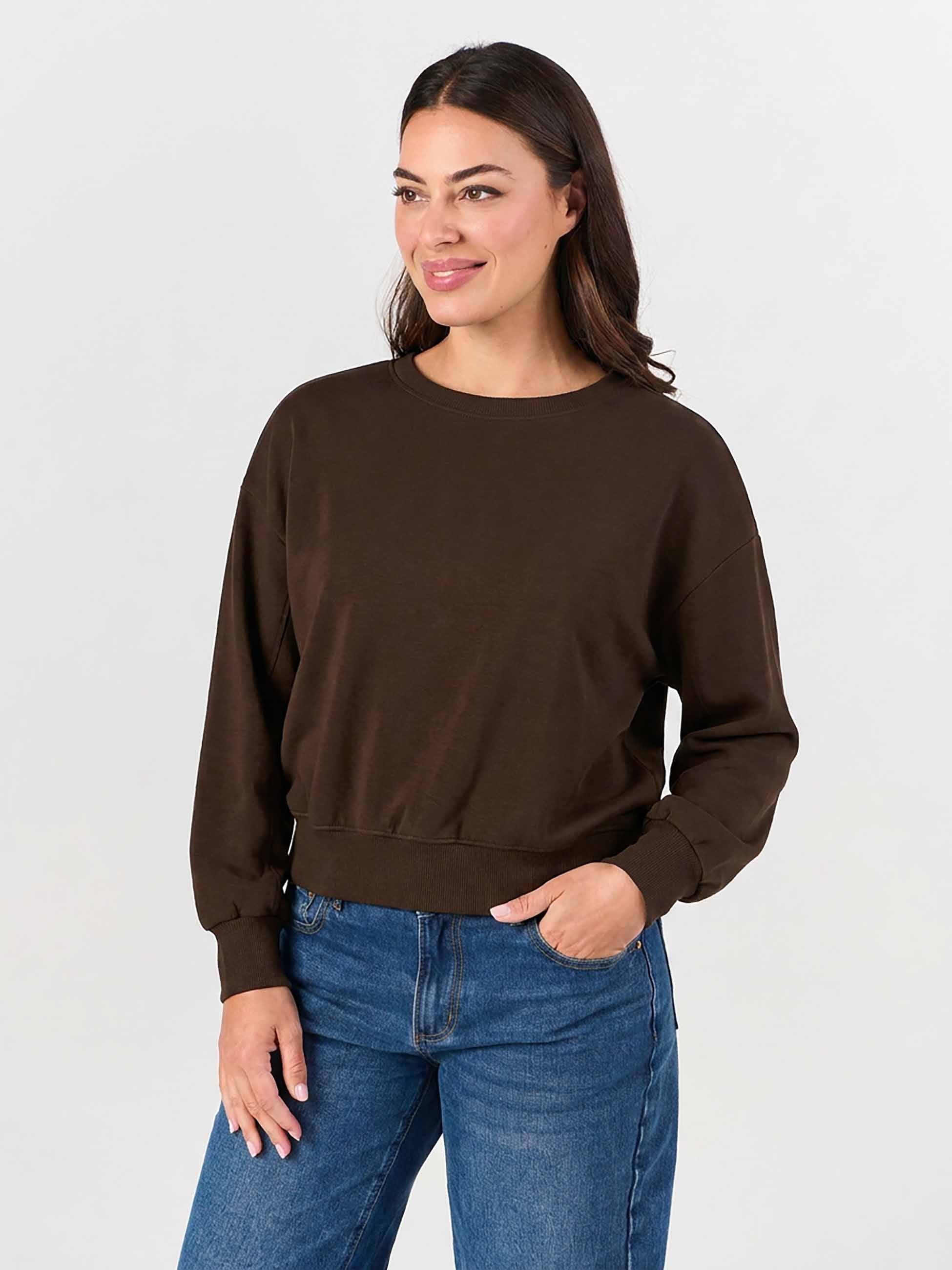 Samara Sweatshirt - Coffee Bean - Image 6