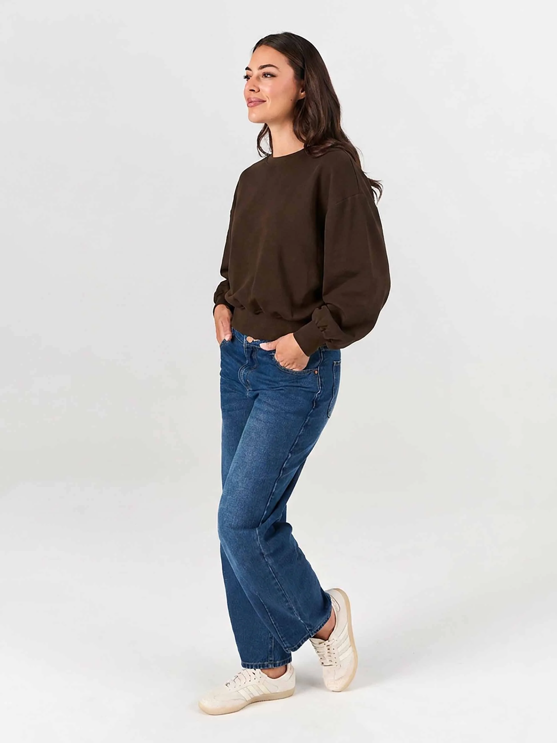Samara Sweatshirt - Coffee Bean - Image 7