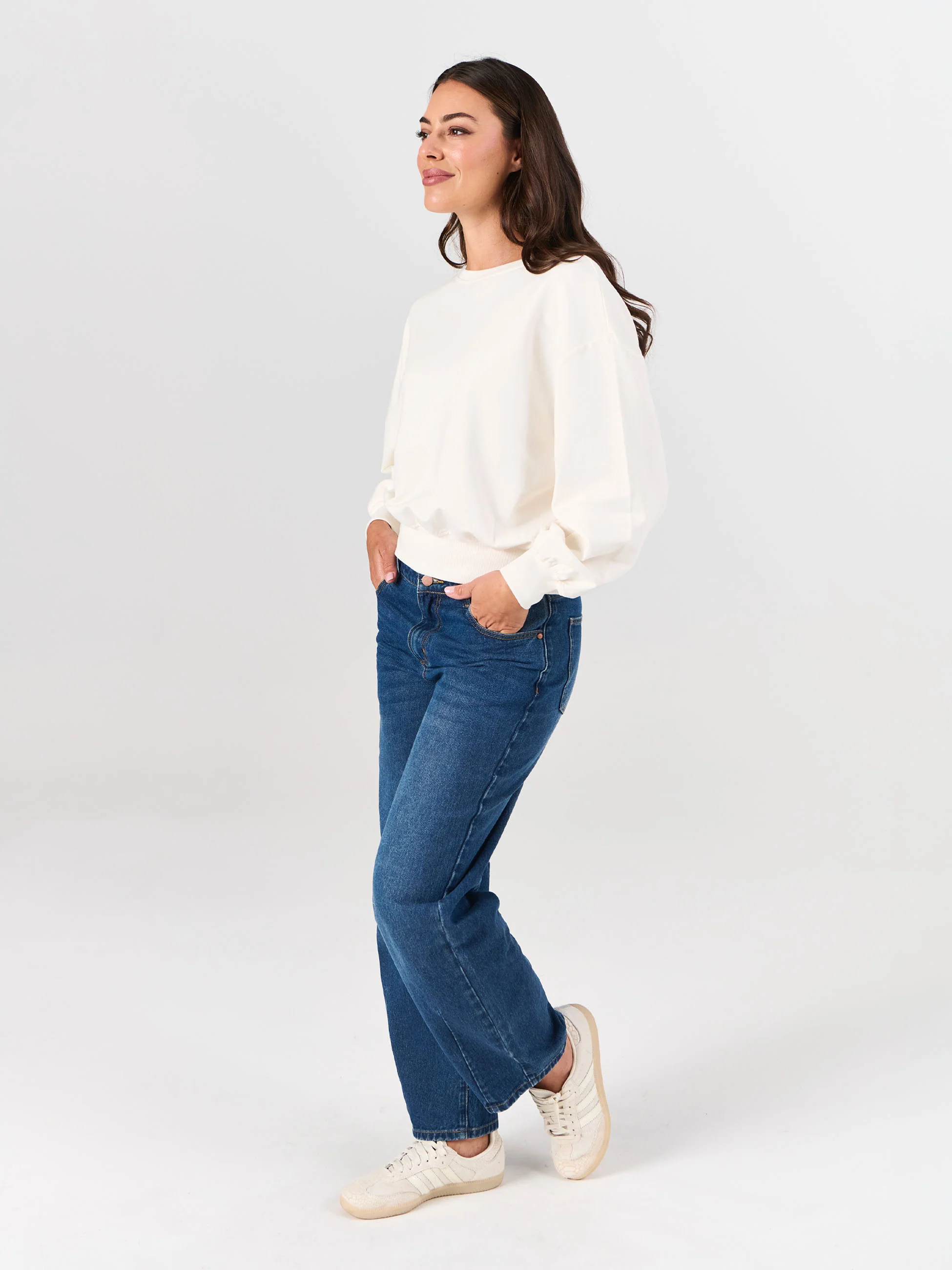 Samara Sweatshirt - Soft White - Image 3