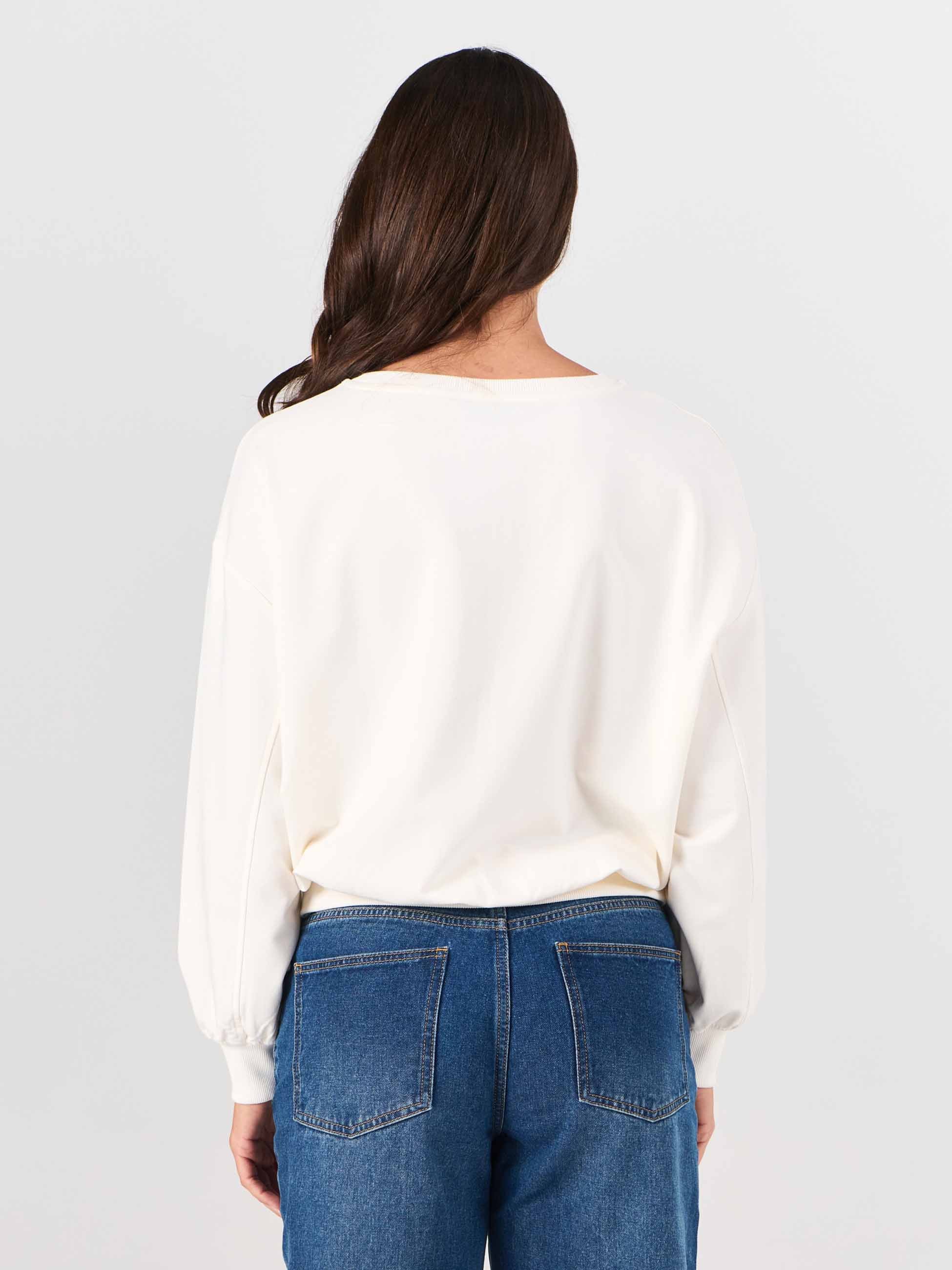 Samara Sweatshirt - Soft White - Image 6