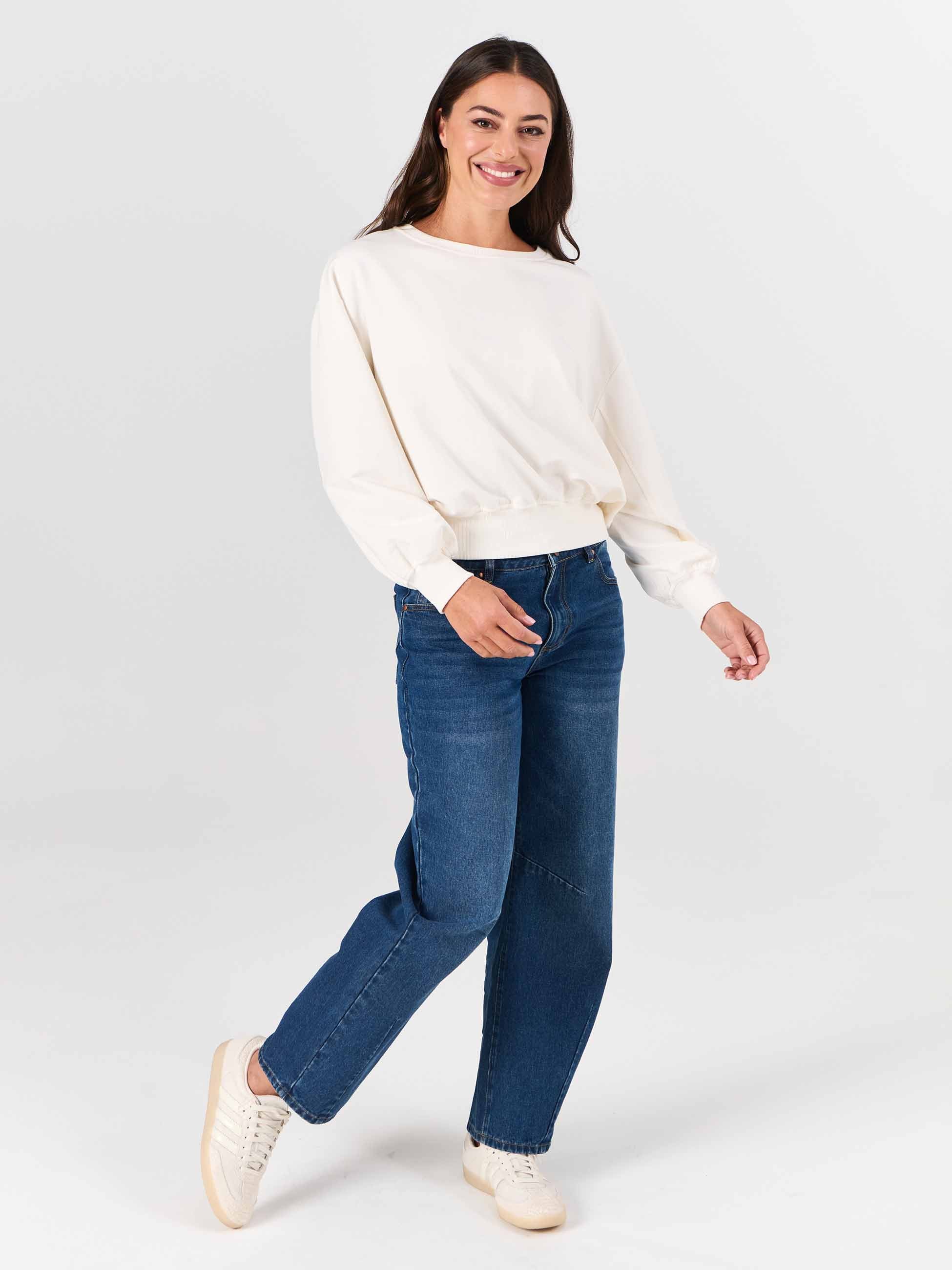 Samara Sweatshirt - Soft White - Image 7