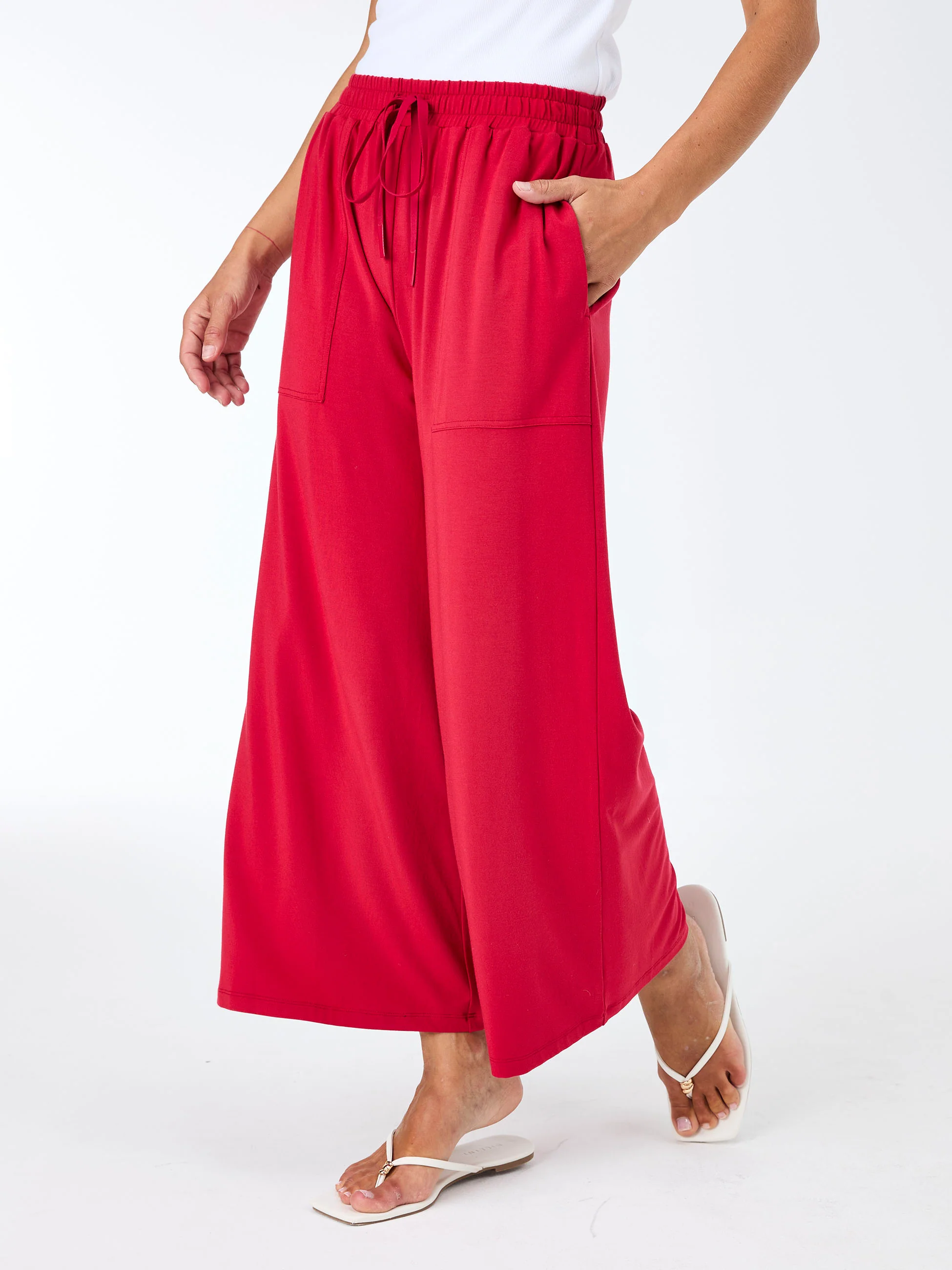 Shore Pant - Cherry - Image 4