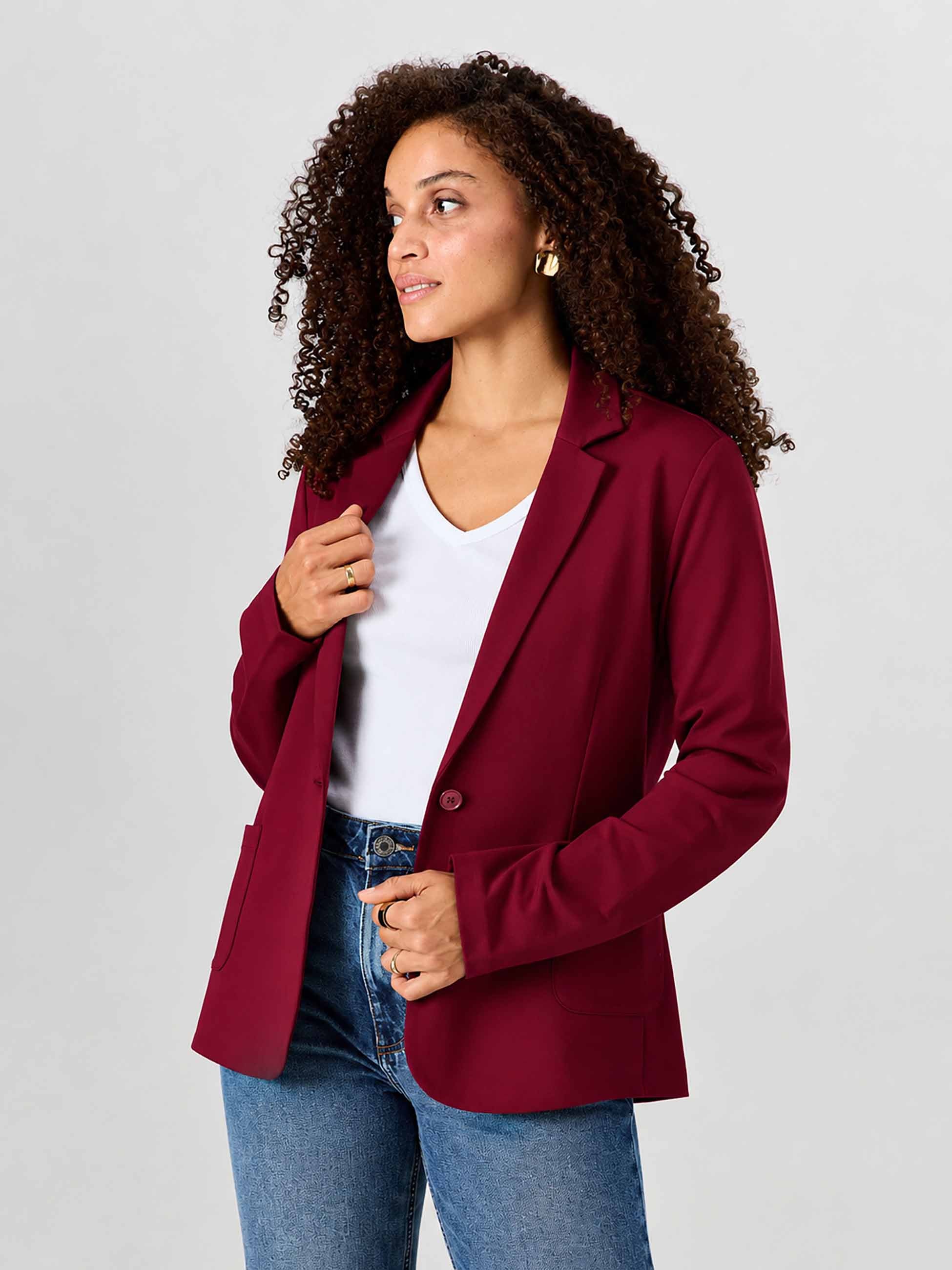 The Classic Jacket - Sangria - Image 2