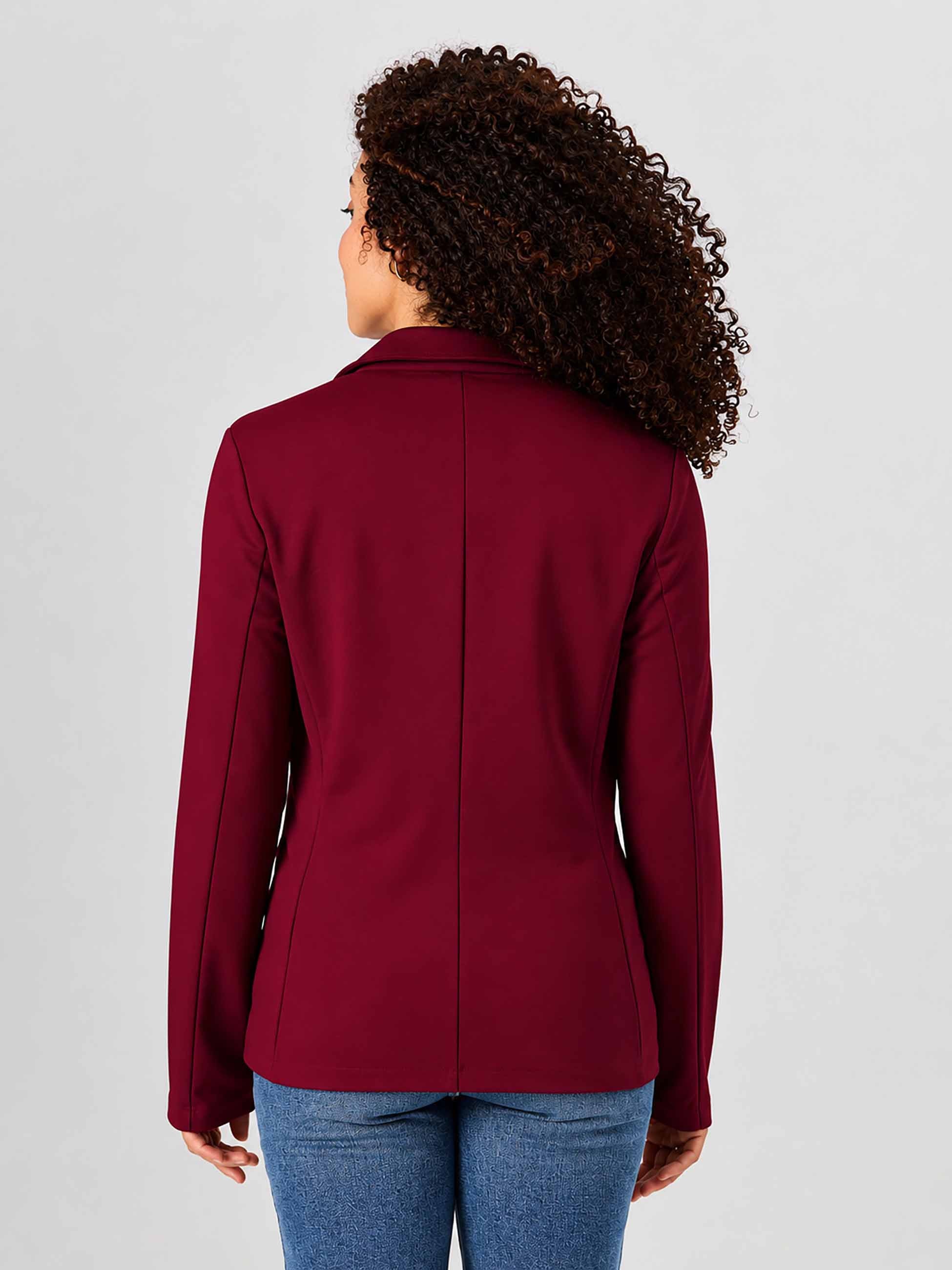 The Classic Jacket - Sangria - Image 3