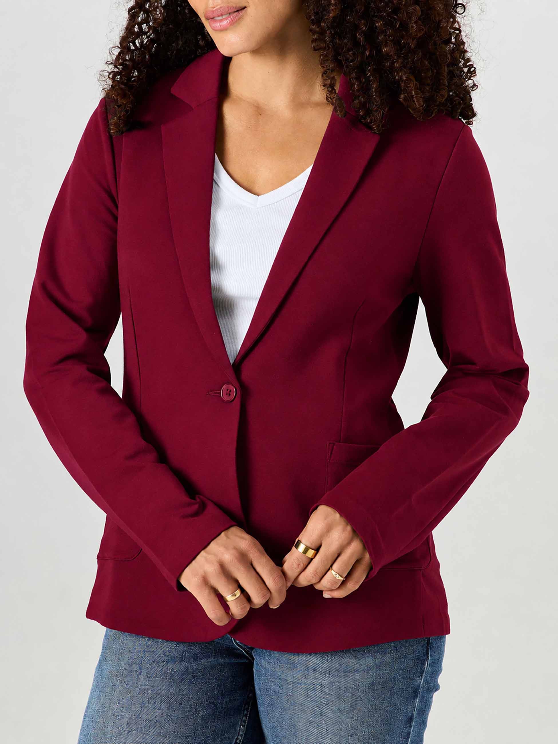 The Classic Jacket - Sangria - Image 7